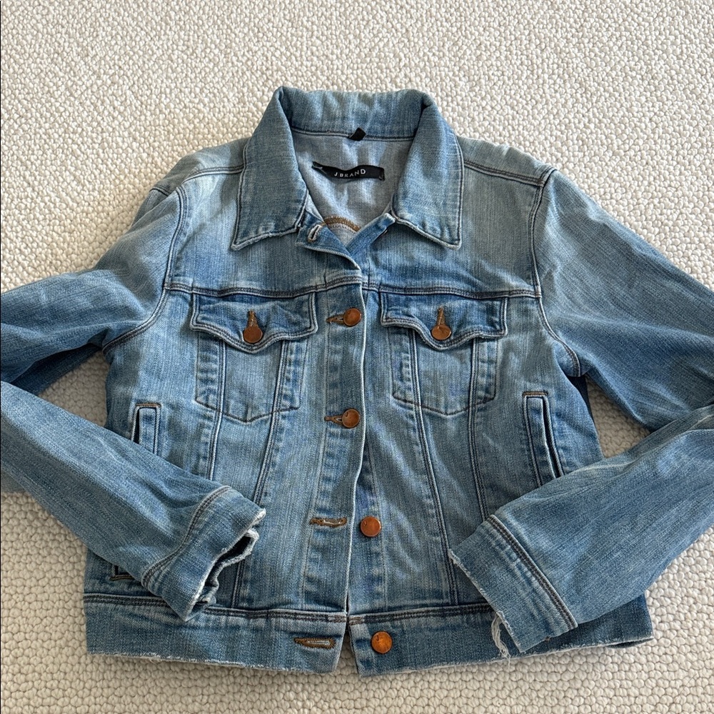 J Brand Light Blue Denim Jacket
